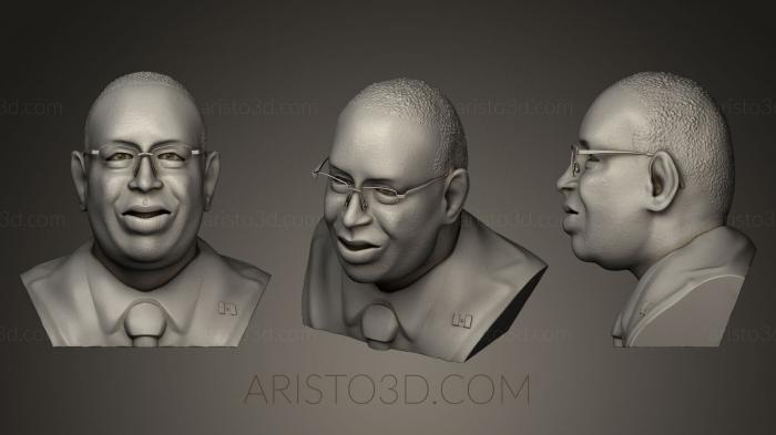 Busts and bas-reliefs of famous people (BUSTC_0394) 3D model for CNC machine